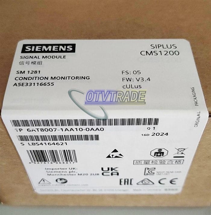 Модуль SIEMENS SIGNAL MODULE 6AT8007-1AA10-0AA0