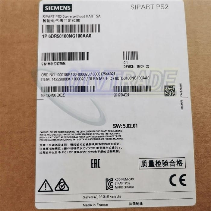 Модуль SIEMENS 6DR5010-0NG10-0AA0 6DR50100NG100AA0