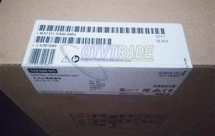 Модуль Siemens CPU Module 6ES7511-1CK00-0AB0 6ES7 511-1CK00-0AB0