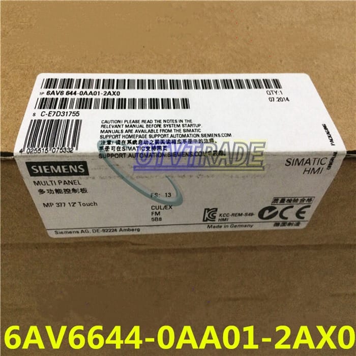 Модуль Siemens 6AV6 644-0AA01-2AX0 6AV6644-0AA01-2AX0 touch screen IN BOX