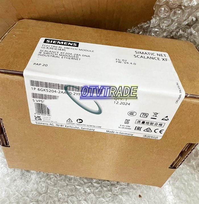 Модуль SIEMENS Industrial Ethernet Switch 6GK5204-2AA00-2YF2