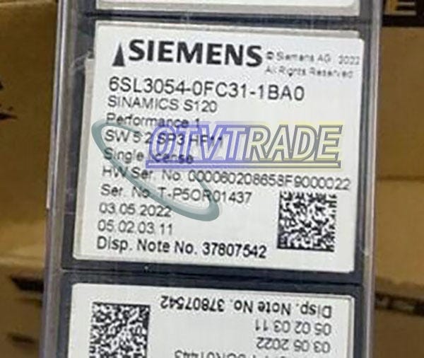 Модуль SIEMENS 6SL3054-0FC31-1BA0 6SL3 054-0FC31-1BA0 CF card
