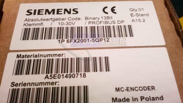 Модуль SIEMENS Encoder 6FX2001-5QP12