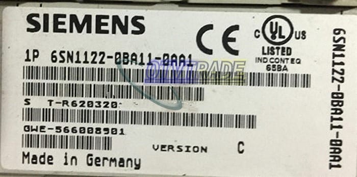 Модуль Siemens 6SN1122-0BA11-0AA1 6SN1 122-0BA11-0AA1
