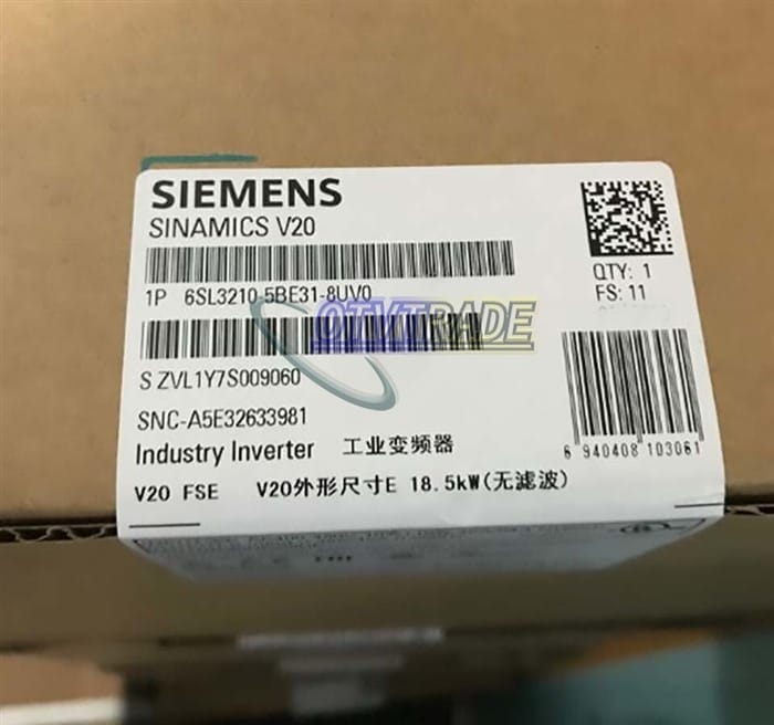 Модуль Siemens 6SL3210-5BE31-8UV0 Convertor 6SL3 210-5BE31-8UV0