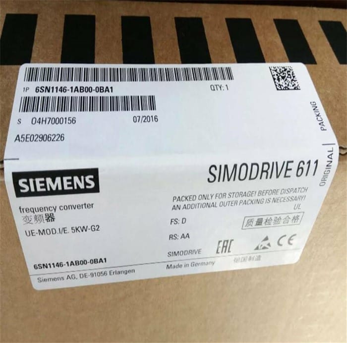 Модуль Siemens 6SN1146-1AB00-0BA1 6SN1 146-1AB00-0BA1 Frequency Converter