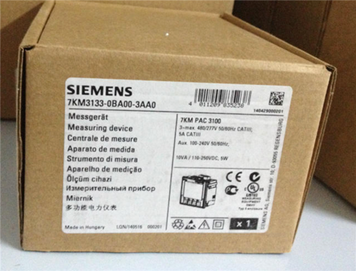 Модуль SIEMENS PAC3100 7KM3133-0BA00-3AA0 PLC Power Monitoring Device LCD