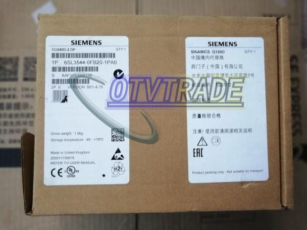 Модуль Siemens CU240D-2 DP 6SL3544-0FB20-1PA0 6SL3 544-0FB20-1PA0