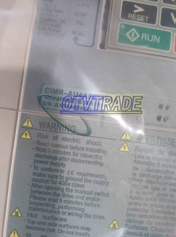 Модуль YASKAWA A1000 AC Drive CIMR-AU4A0038FAA Frequency converter