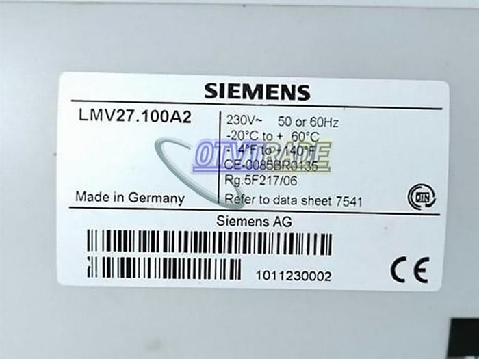 Модуль SIEMENS Program Controller LMV27.100A2