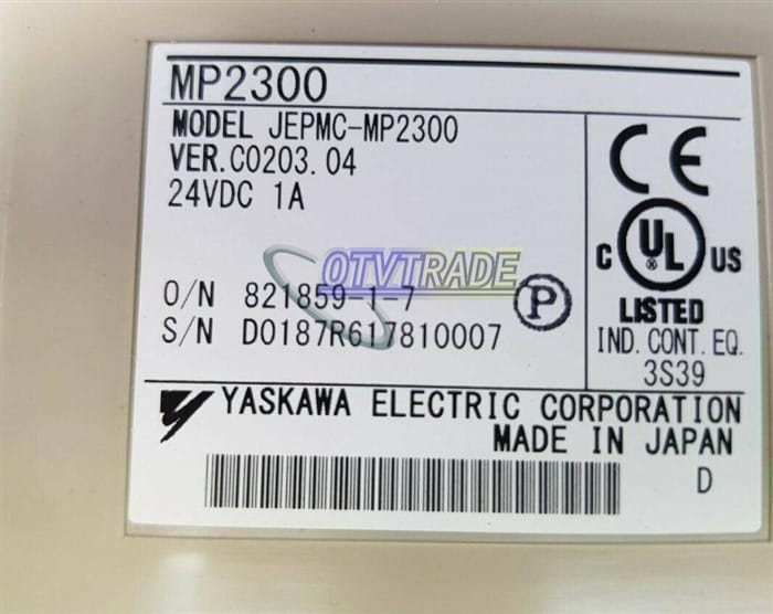 Модуль JEPMC-MP2300 Yaskawa MP2300 Motion Controller