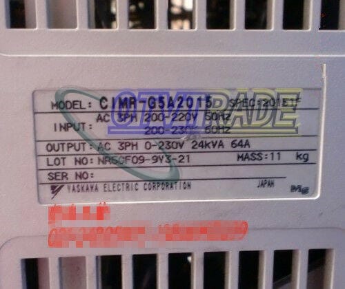 Модуль Yaskawa inverter 15KW 220V CIMR-G5A2015