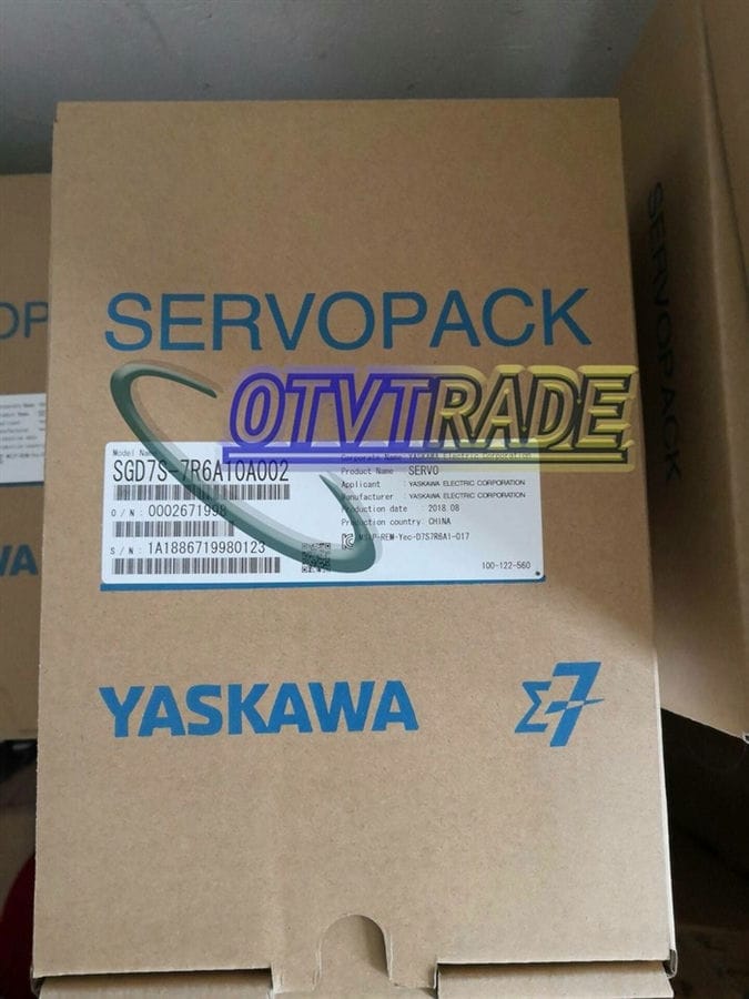 Модуль Yaskawa servo motor+servo driver SGM7G-09A7C61+SGD7S-7R6A10A002