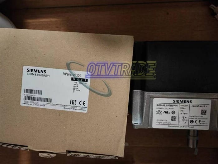 Модуль Siemens Combustion Actuator SQM48.697B9WH Applicable to Wesso