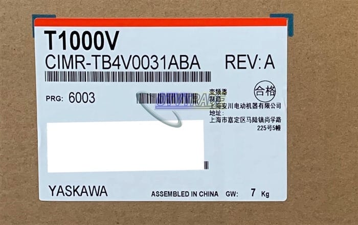 Модуль YASKAWA Inverter CIMR-TB4V0031ABA