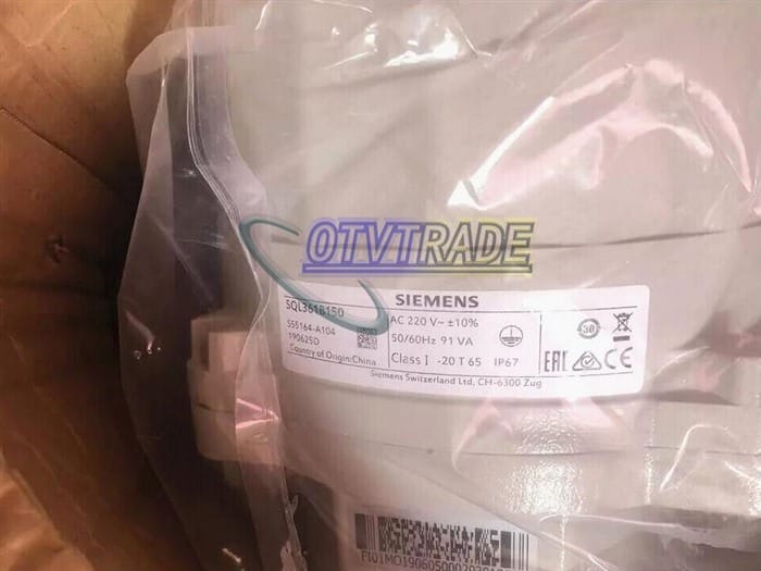 Модуль Siemens SQL361B150 Adjustable Electric Butterfly Valve Actuator 150Nm