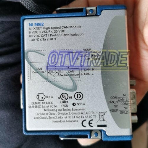 Модуль For NI 9862 NI-XNET cDAQ CAN Interface Module