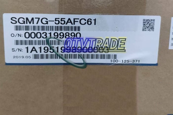 Модуль Yaskawa servo motor SGM7G-55AFC6C