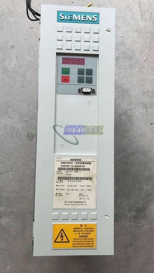 Модуль SIEMENS MAIN DRIVE 6SE7021-3EB61-Z Z G93+G41