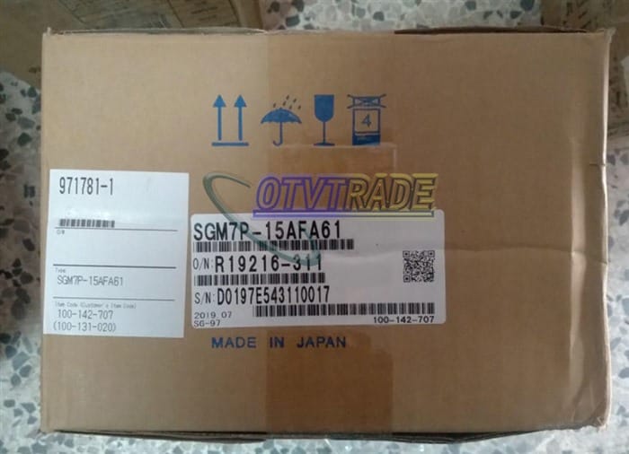 Модуль Yaskawa ac servo motor SGM7P-15AFA61