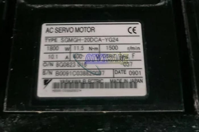 Модуль Yaskawa servo motor SGMGH-20DCA-YG24