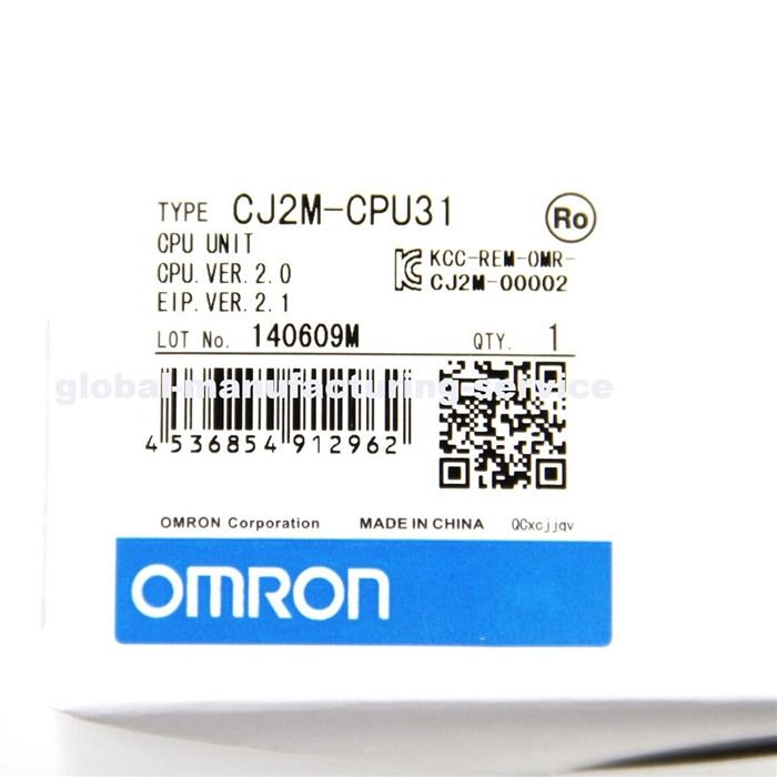 Модуль Omron CJ2M-CPU31 CJ2M CPU31 PLC CPU Controllers Expedited