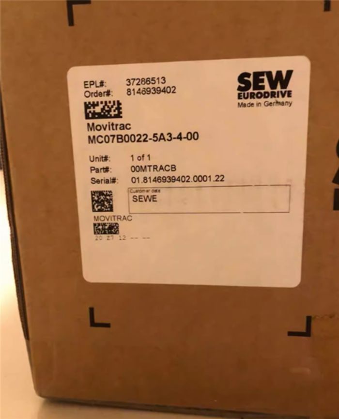 Модуль SEW EURODRIVE MOVITRAC MC07B0022-5A3-4-00 AC DRIVE INVERTER