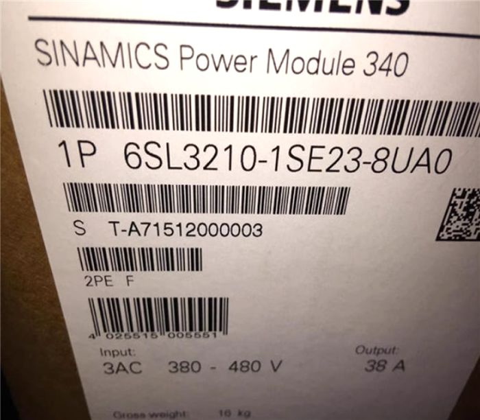 Модуль Siemens 6SL3210-1SE23-8UA0 6SL3 210-1SE23-8UA0