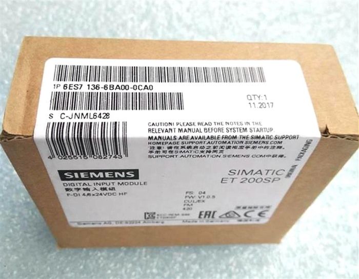 Модуль Siemens 6ES7 136-6BA00-0CA0 6ES7136-6BA00-0CA0 Digital Input Module