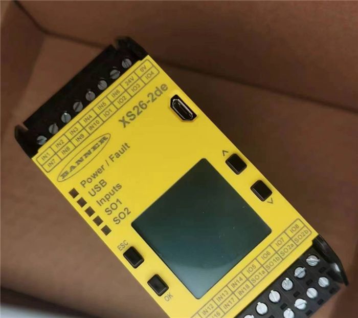 Модуль BANNER XS26-2DE Safety Control Module 24VDC