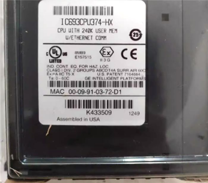 Модуль GE FANUC IC693CPU374-HX IC693CPU374HX CPU Module