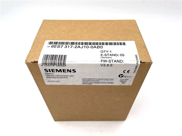 Модуль Siemens 6ES7 317-2AJ10-0AB0 6ES7317-2AJ10-0AB0 Controller Module