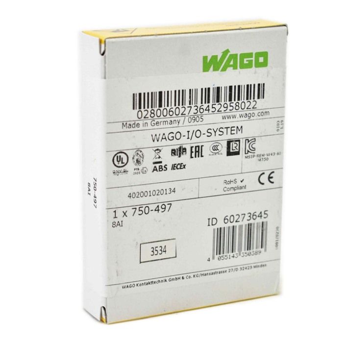 Модуль 750-497 WAGO Module Brand