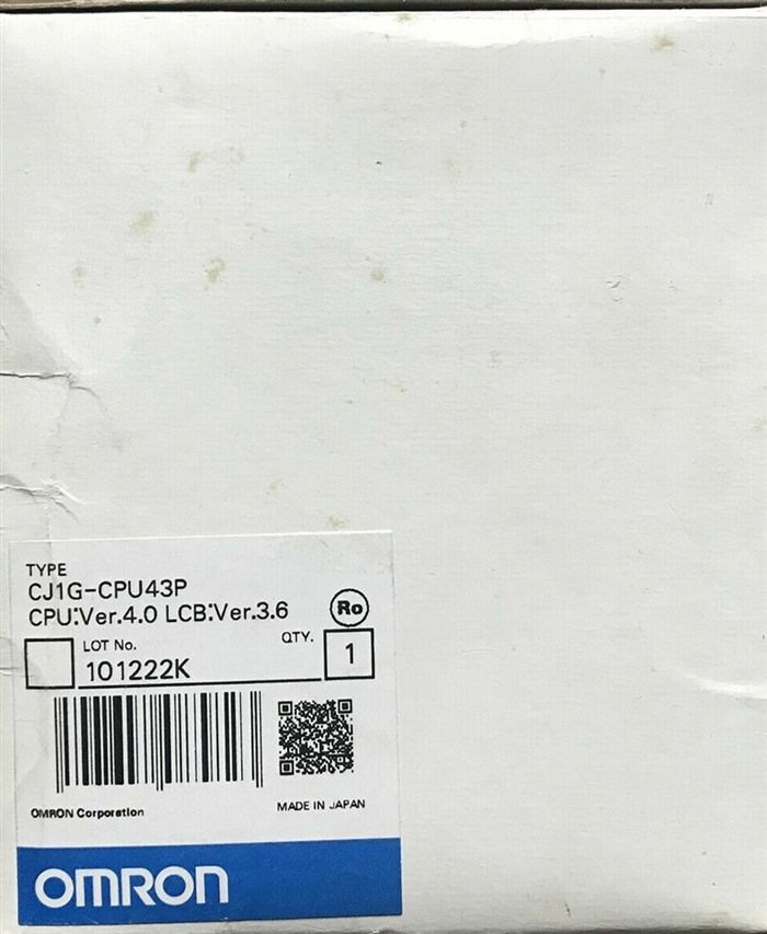 Модуль Omron plc CJ1G-CPU43P