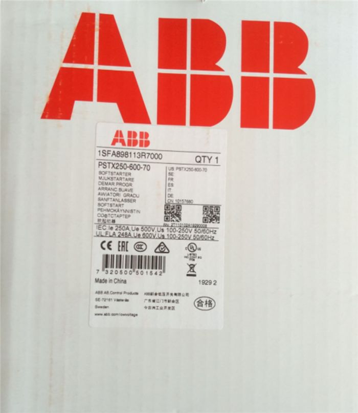 Модуль ABB PSTX250-600-70 1SFA898113R7000 Soft Starter