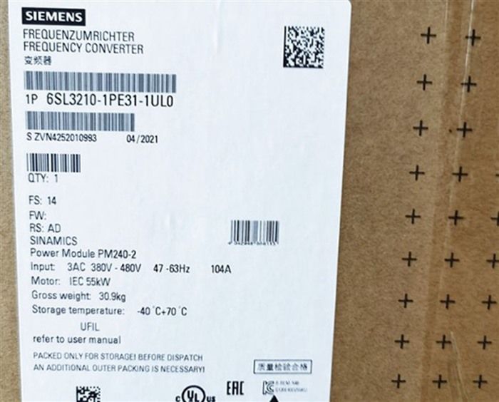 Модуль SIEMENS POWER MODULE 6SL3210-1PE31-1UL0 6SL3 210-1PE31-1UL0