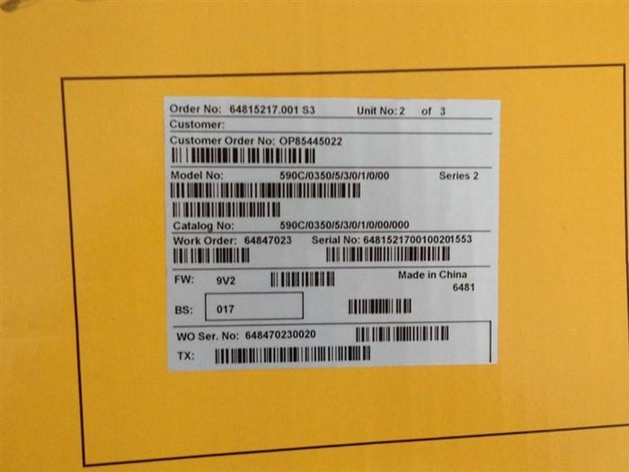 Модуль Unbranded 590C/0350/5/3/0/1/0/00