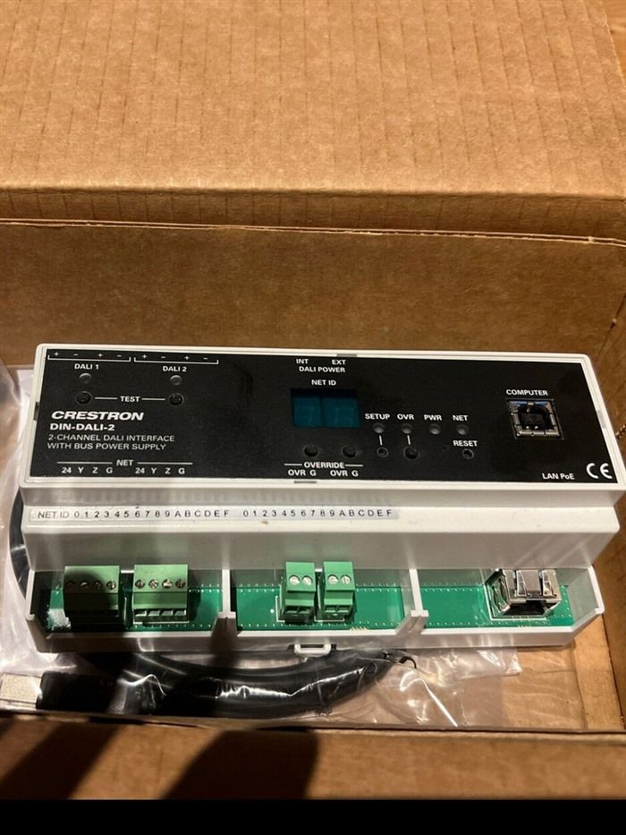 Модуль CRESTRON DIN-DALI-2 DALI INTERFACE