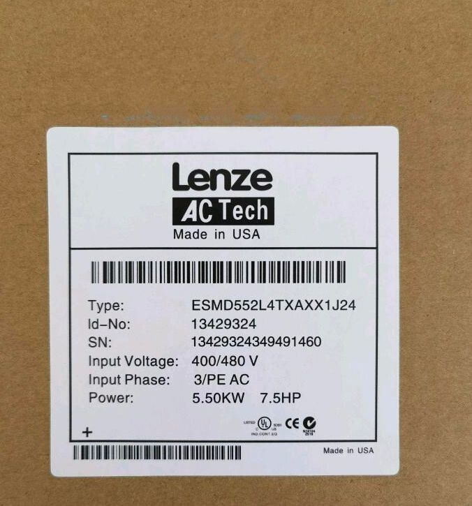Модуль ORIGINAL LENZE ESMD552L4TXA INVERTER ESMD552L4TXA
