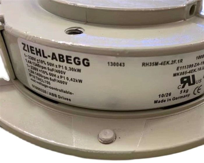Модуль Ziehl-Abegg RH35M-4EK.2F.1R Centrifugal Fan AC 230V