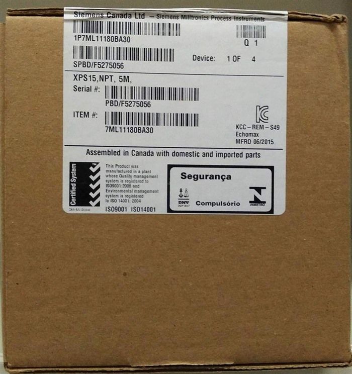Модуль Siemens 7ML1118-0BA30 Echomax XPS-15 Transducer