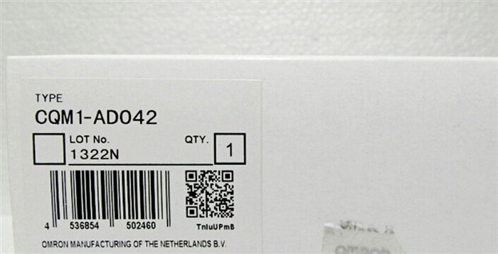 Модуль Omron CQM1-AD042 PLC 4-Analogue Input Unit Module DIN Rai CQM1 Series