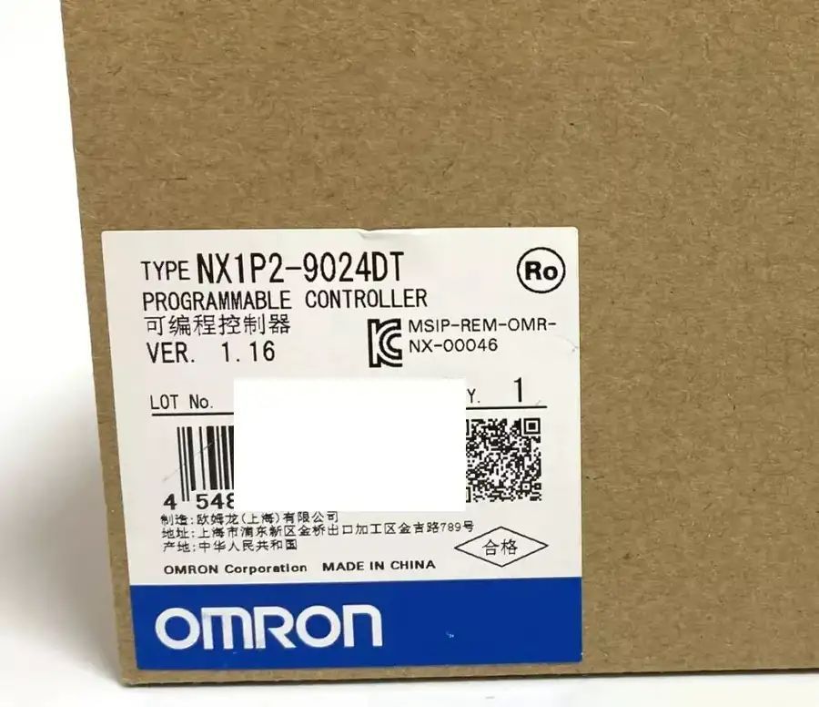 Модуль Omron NX1P2-9024DT
