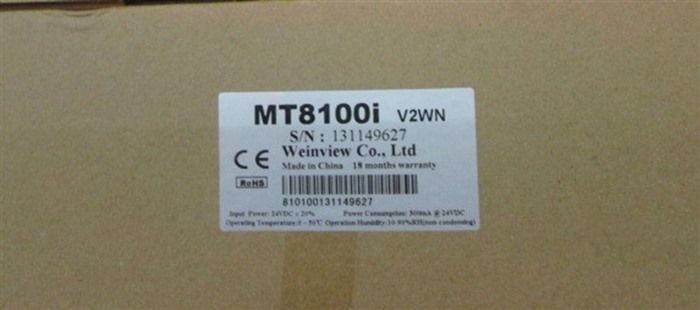Модуль WEINTEK WEINVIEW MT8100i 10.1" TFT HMI Touch Screen Display Panel 64MB RAM