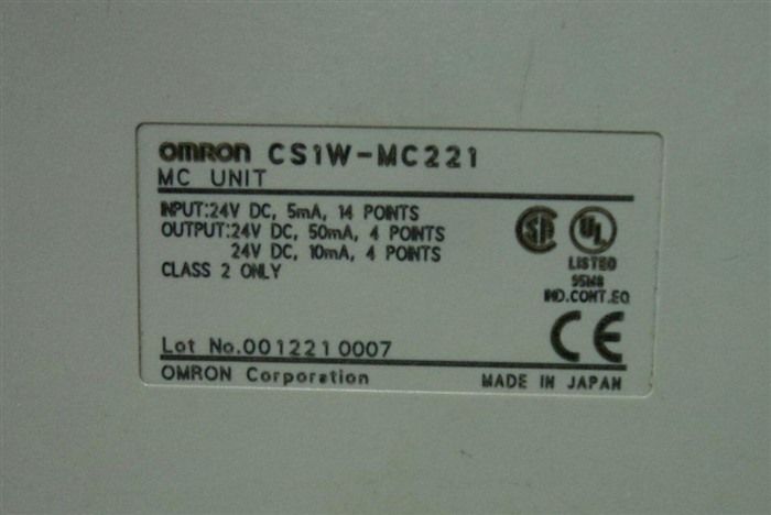 Модуль Omron CS1W-MC221 Motion Control Units Controller