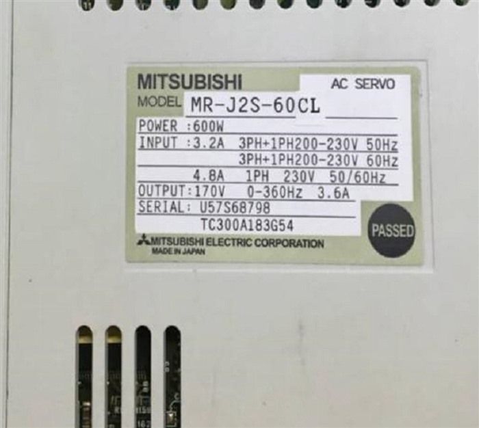 Модуль MITSUBISHI MR-J2S-60CL AC Servo Drive