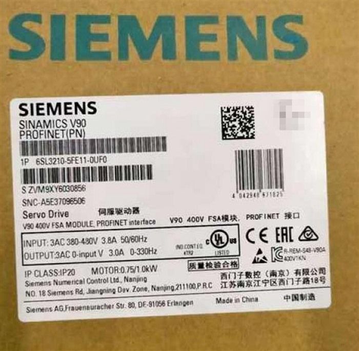 Модуль Siemens 6SL3210-5FE11-0UF0