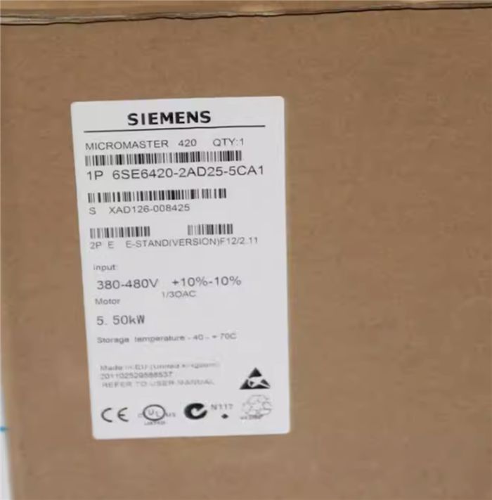 Модуль Siemens 6SE6 420-2AD25-5CA1 6SE6420-2AD25-5CA1