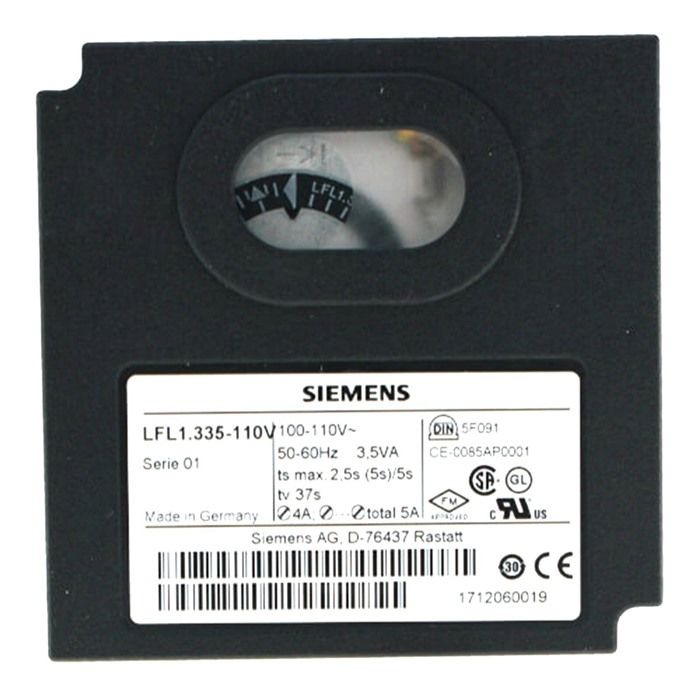 Модуль SIEMENS LFL1.335-110V Control Box Program Gas Burner Controller