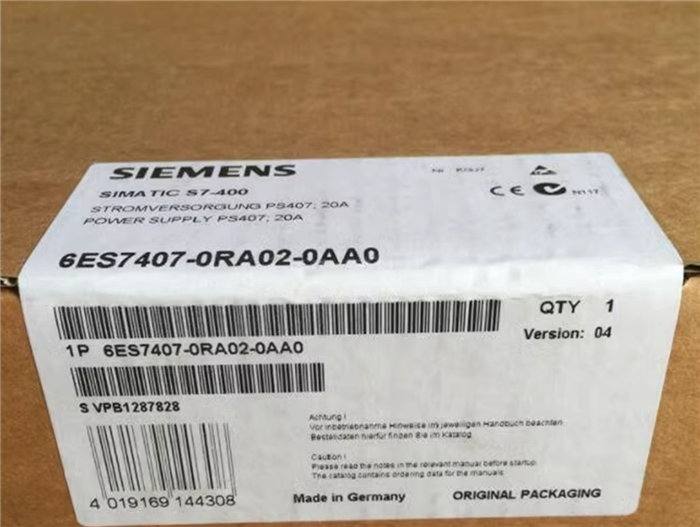 Модуль Siemens 6ES7407-0RA02-0AA0 6ES7 407-0RA02-0AA0 Power Module